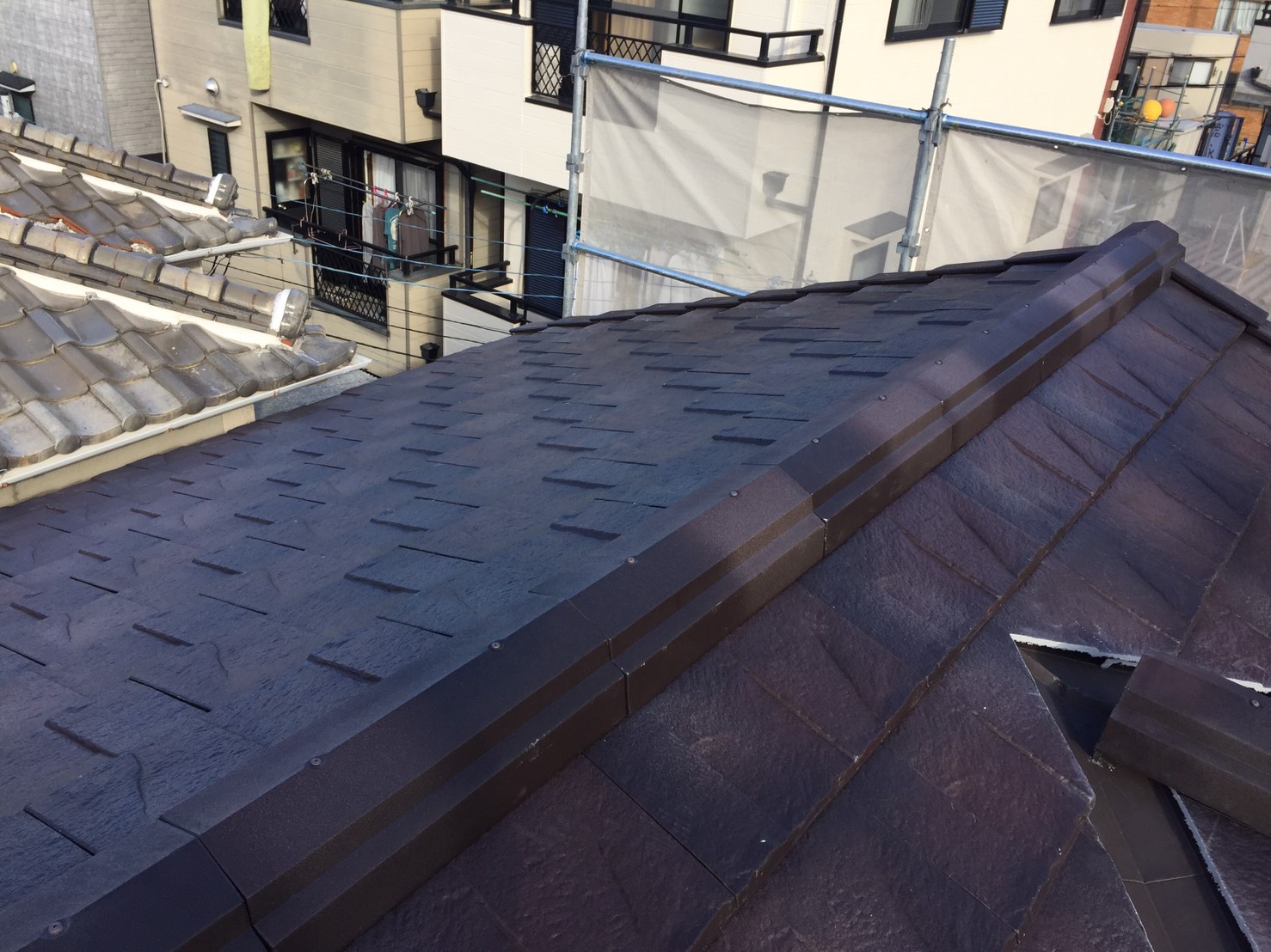 ルーガ鉄平に棟板金